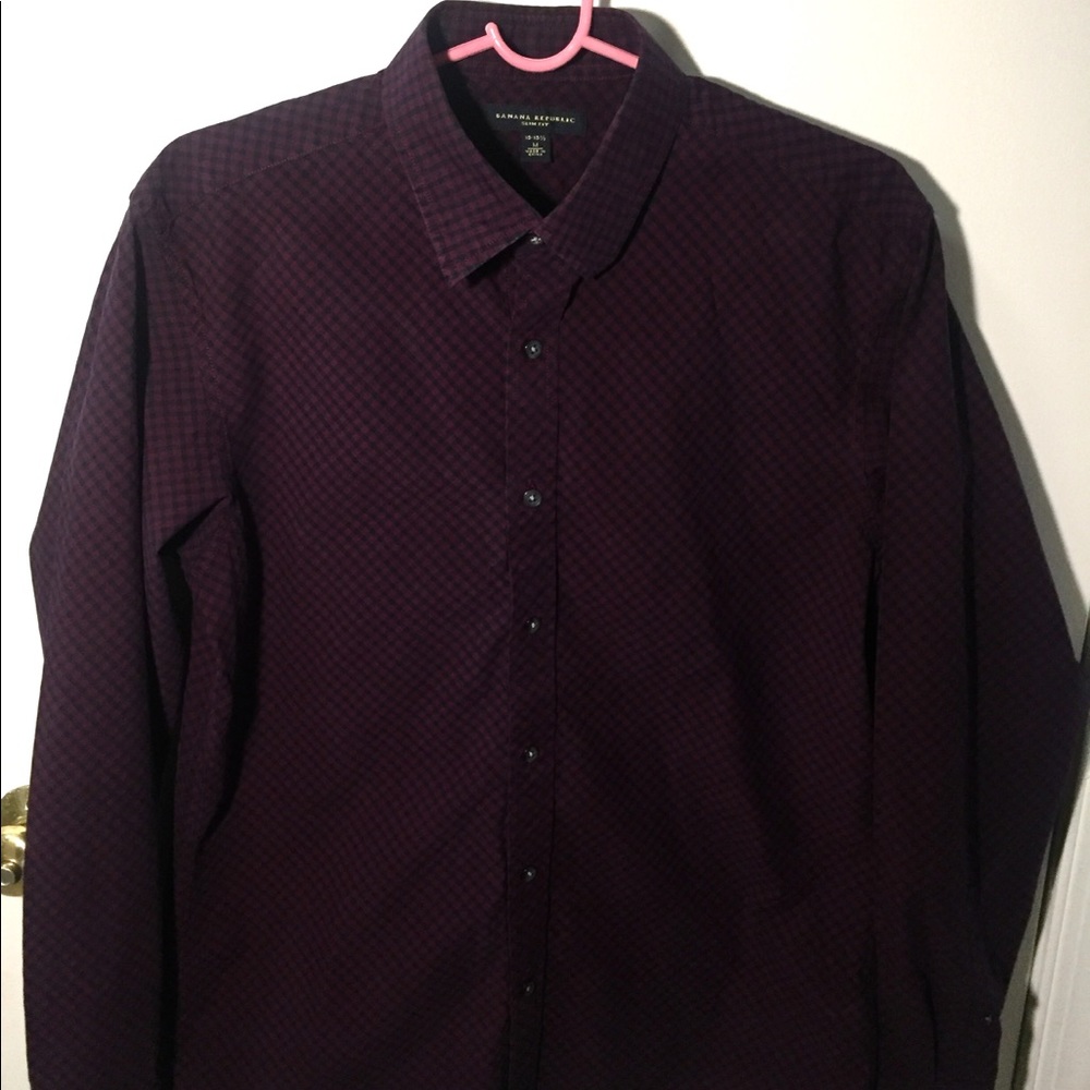 Banana Republic Slim Fit Dress Shirt Medium